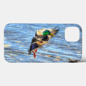 Landing Mallard Duck Drake 5 Wildlife Foto Case-Mate iPhone Case (Achterkant (horizontaal))