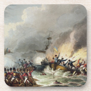 Landing of the British Troops in Egypt, 1801 Onderzetter