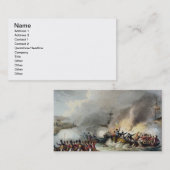 Landing of the British Troops in Egypt, 1801 Visitekaartje (Voorkant / Achterkant)