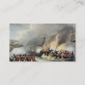 Landing of the British Troops in Egypt, 1801 Visitekaartje (Achterkant)