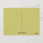  landing van de Puriteinen Thanksgiving Briefkaart (Achterkant)