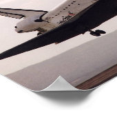 Landing van Space Shuttle Columbia (STS-55) Poster (Hoek)