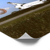 Landing van Space Shuttle Columbia (STS-62) Poster (Hoek)