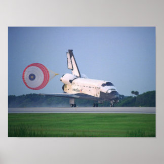 Landing van Space Shuttle Columbia (STS-94) Poster