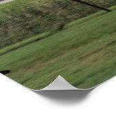 Landing van Space Shuttle Endeavor (STS-108) Poster (Hoek)