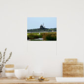 Landing van Space Shuttle Endeavor (STS-108) Poster (Keuken)