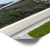 Landing van Space Shuttle Endeavor (STS-108) Poster (Hoek)