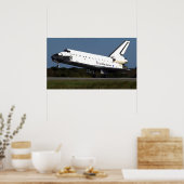 Landing van Space Shuttle Endeavor (STS-113) Poster (Keuken)