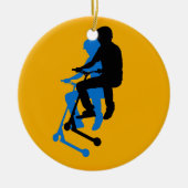 Landingsgestel - Stunt Scooter Rider Keramisch Ornament (Voorkant)
