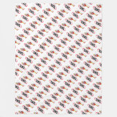 Landingshelikopter Fleece Deken (Voorkant)