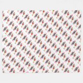 Landingshelikopter Fleece Deken (Voorkant (Horizontaal))