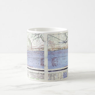 Landingskaarten voor Omaha Beach Koffiemok