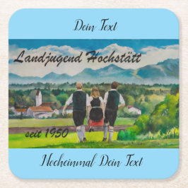 Landjugendfest Kartonnen Onderzetters