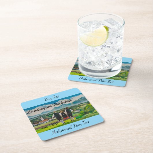 Landjugendfest Kartonnen Onderzetters (Insitu)