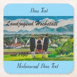 Landjugendfest Kartonnen Onderzetters