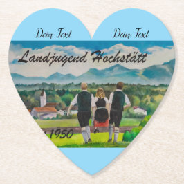 Landjugendfest Kartonnen Onderzetters