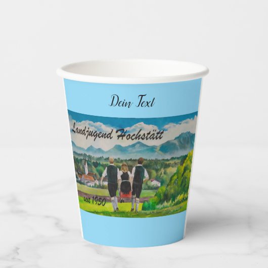 Landjugendfest Papieren Bekers (Voorkant)