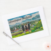 Landjugendfest Rechthoekige Sticker (Envelop)