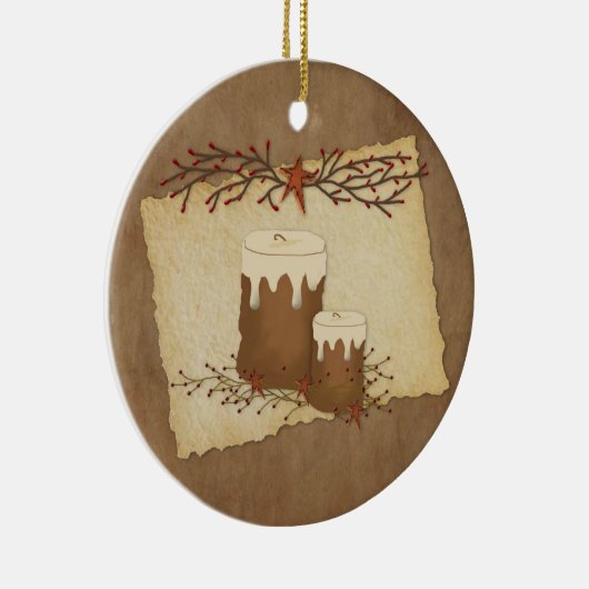 Landkaarsen Keramisch Ornament (Rechts)