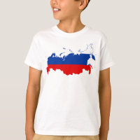 Landkaart Rusland