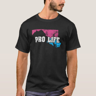 Landkaart Us Maryland Aboringvlag Kies Pr T-shirt