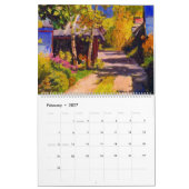 Landkalender voor levensonderhoud kalender (Feb 2027)