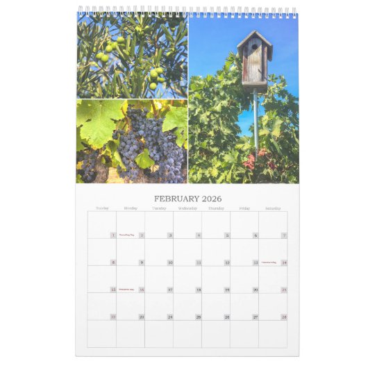 Landkalender voor wijn 2018 | FUNDRAISER Kalender (Feb 2026)