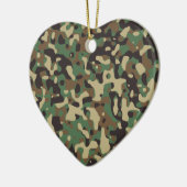 Landkamouflage Keramisch Ornament (Links)