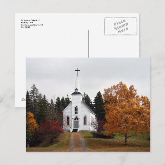 Landkapel Briefkaart (Voorkant / Achterkant)