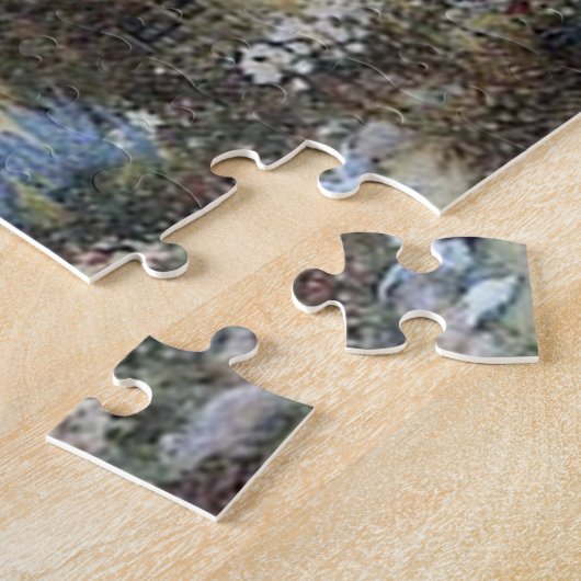 landkatoen met ventilatortuinpuzzel legpuzzel (Zijkant)