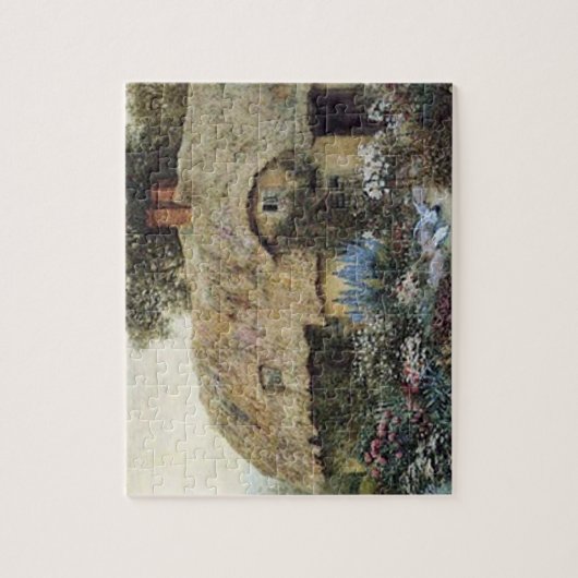  landkatoen met ventilatortuinpuzzel legpuzzel (Verticaal)