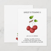 Landkersen - Kersen Kaart (Voorkant / Achterkant)