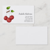 Landkersen - Kersen Visitekaartje (Voorkant / Achterkant)