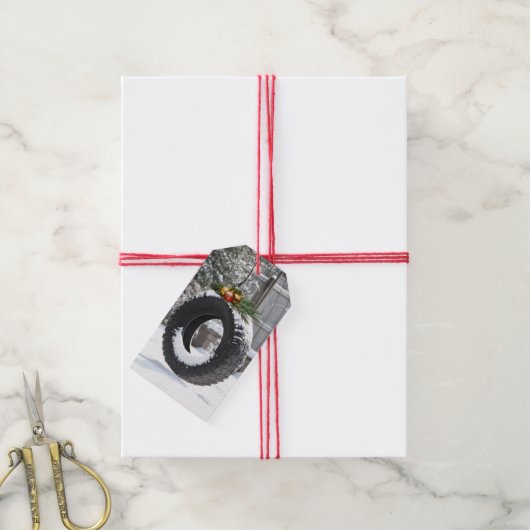 Landkerst Cadeaulabel (Met Touw)