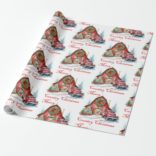 Landkerst Cadeaupapier (Uitgerold)