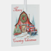 Landkerst Glas Ornament (Voorkant Rechts)