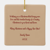 Landkerst Keramisch Ornament (Achterkant)