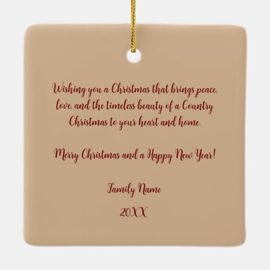 Landkerst Keramisch Ornament (Achterkant)