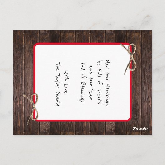 Landkerst | Koeweitvoorraad Briefkaart (Achterkant)