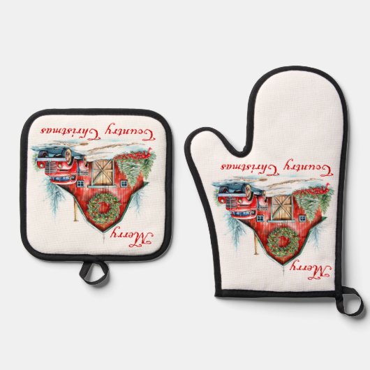 Landkerst Ovenwant & Pannenlap Set (Voorkant)