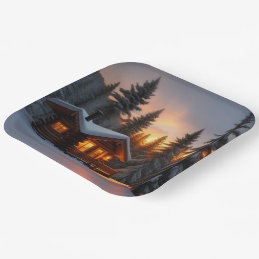 Landkerst Papieren Bordje (Gebogen)