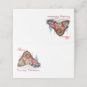 Landkerst Plaatskaartje (Buitenkant ongevouwen)