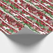 Landkerst Wolf Moose Cadeaupapier (Hoek)