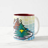 Landkerstboom Tweekleurige Koffiemok (Voorkant rechts)