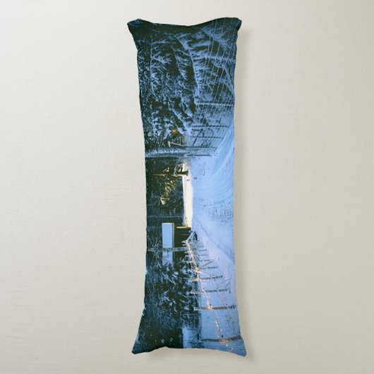 Landkerstsneeuw Lichaamskussen (Voorkant Verticaal)