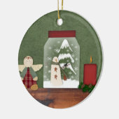 Landkerstversiering Keramisch Ornament (Links)