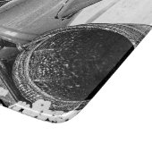 Landkeuken in zwart-wit snijplank (Hoek)