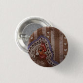 Landkip Ronde Button 3,2 Cm (Voorkant /achterkant)