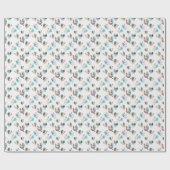 Landkippen met kippen Lover Cadeaupapier (Vlak)