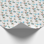 Landkippen met kippen Lover Cadeaupapier (Hoek)